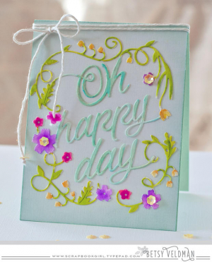 Betsy Veldman - Paper Clippings: Happy Day