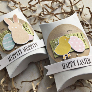 Easter Pillow Boxes - detail