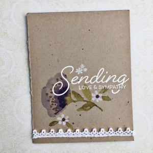 Sending Love & Sympathy Card