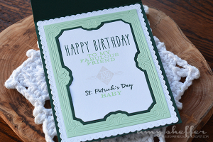 Amy Sheffer - Keep It Simple: St. Patrick's Day