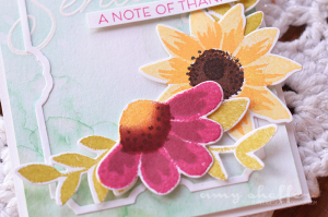 Sending A Note of Thanks, Detail 2
