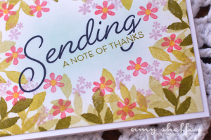 Note of Thanks, Detail