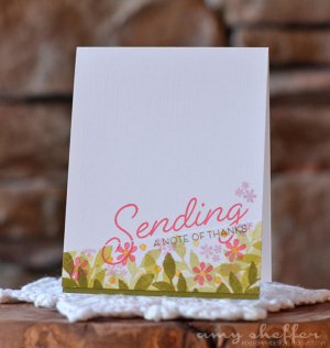 Note of Thanks - 2