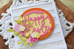 Shaped Sayings: Happy Easter, Detail