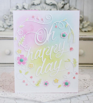 Melissa Phillips - Paper Clippings:  Happy Day