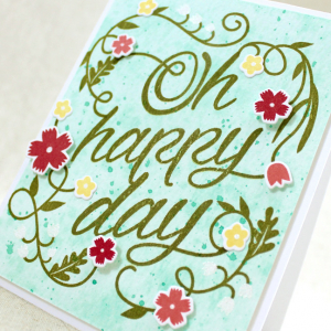 Oh Happy Day Close Up