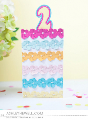 Frosted Birthday Cake Card
