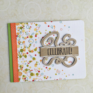 Celebrate Confetti Card
