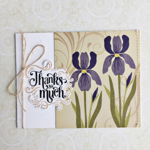 Thanks So Much Iris Card