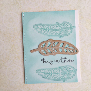 Hang In There Card