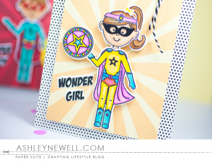 Wonder Girl Invitation