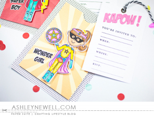 Super Hero Invitations