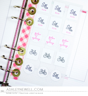Active Symbols Sticker Sheet