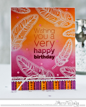 Betsy Veldman - Ombre Sentiments: Birthday