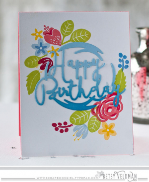 Betsy Veldman - Shaped Sayings: Birthday