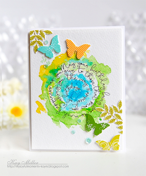 Kay Miller - Script Swirls: Birthday