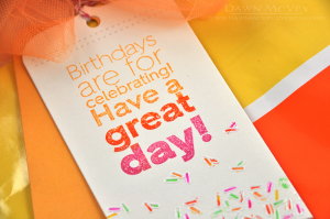 Dawn McVey - Ombre Sentiments: Birthday
