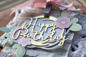 Feminine Birthday Gift Bag - Detail