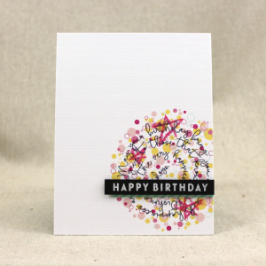 Confetti Birthday Card