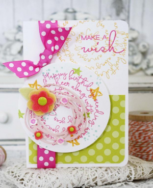 Melissa Phillips - Script Swirls:  Birthday