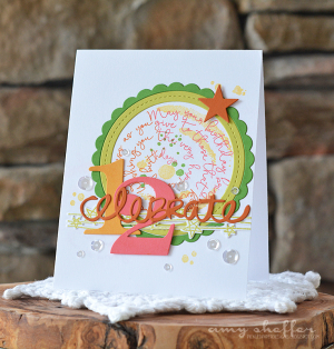 Amy Sheffer - Script Swirls: Birthday