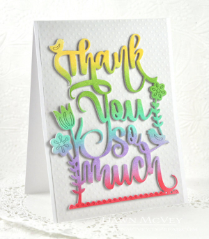 Ink Blended Thank You