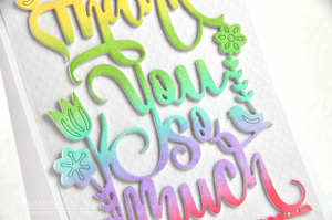 Thank You detail