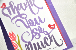Dawn McVey - Paper Clippings: Thank You