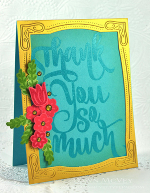Framed Thank You