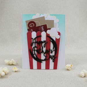 Movies & Popcorn Father's Day Card
