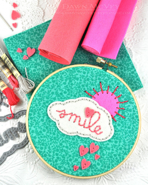 Dawn McVey - Hoopla Stitching Die Collection