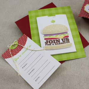 BBQ Invitation & Insert