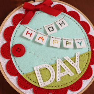 Oh Happy Day Hoop Close Up 2