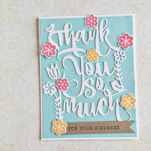 Thank You So Much Card
