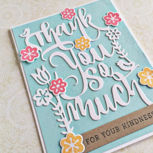 Heather Nichols - Paper Clippings: Thank You