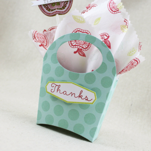 Teacher Thank You Mini Tote