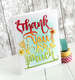 Danielle Flanders - Paper Clippings: Thank You