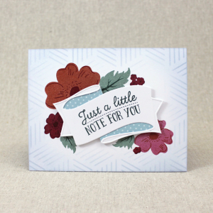 Just A Little Note Card