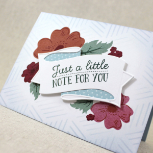 Just A Little Note Close Up