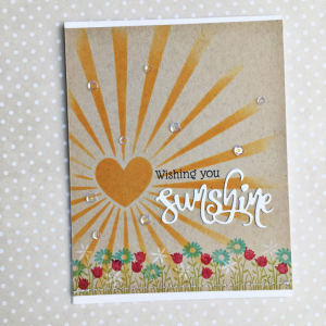 Wishing You Sunshine Card