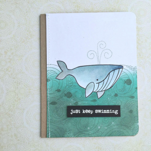 Just Keep Swimming Card