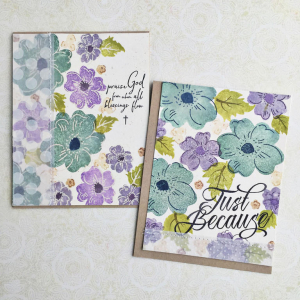 Floral Sketches Cards