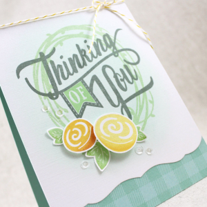 Thinking Of You Wreath Close Up