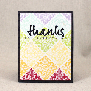 Thanks For Everything Card