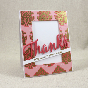 Thanks For Being Here Card