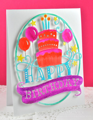 Dawn McVey - Paper Clippings: Birthday