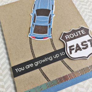 Growing Up So Fast Card - detail