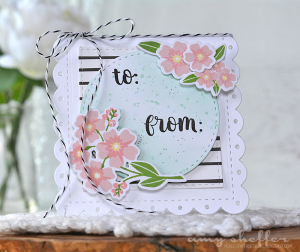 Forget Me Not Enclosure Card