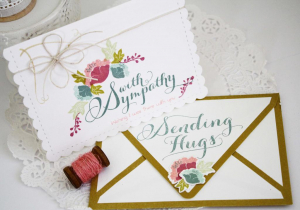 With Sympathy Card