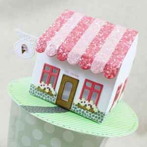Ice Cream Parlor Close Up